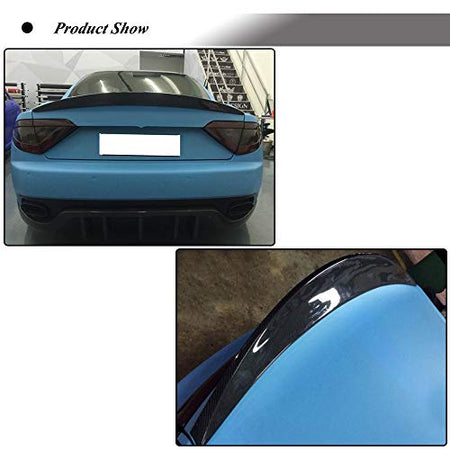 Carbon Fiber Rear Trunk Lip Spoiler Wing for Maserati GranTurismo 2014
