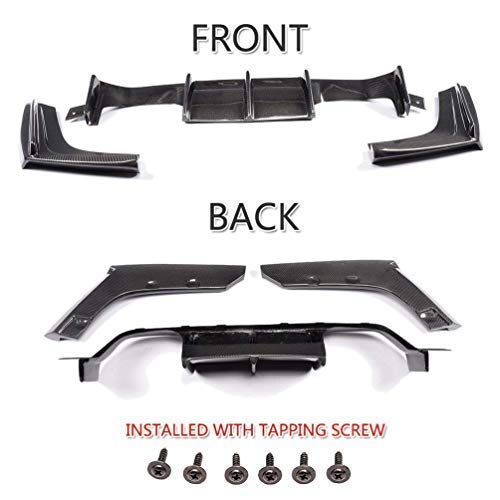 Carbon Fiber Rear Diffuser Lip fits BMW 3 Series F80 M3 2014-2019