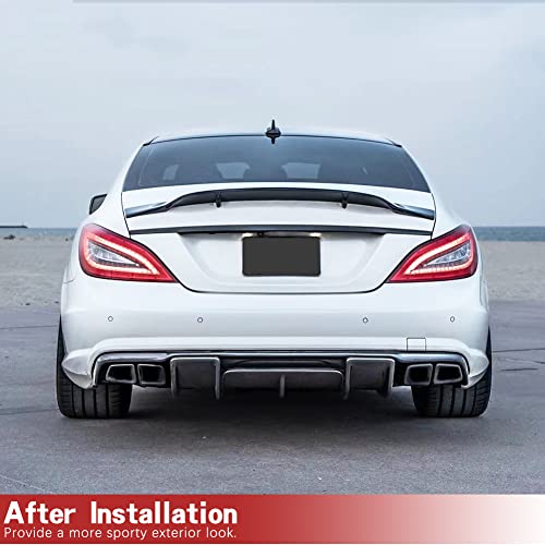 Carbon Fiber Trunk Spoiler for Mercedes Benz CLS Class W218 2012-2018