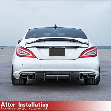 Carbon Fiber Trunk Spoiler for Mercedes Benz CLS Class W218 2012-2018
