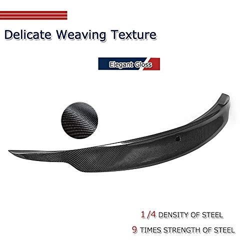 Carbon Fiber Rear Spoiler for Infiniti G37 Q60 Coupe 2009-2015 Trunk