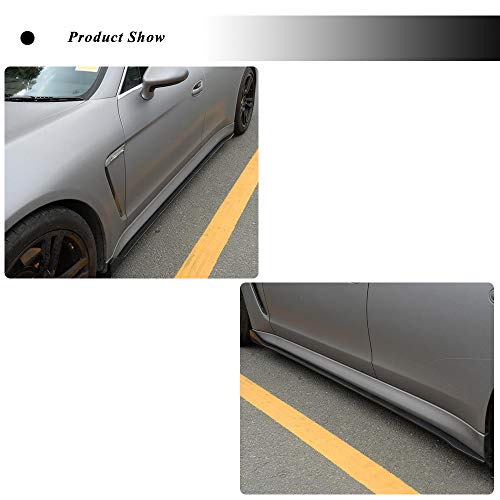 for Porsche Panamera All Models 2010-2013 Carbon Fiber Side Skirts