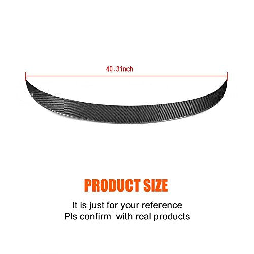 Carbon Fiber Rear Roof Spoiler for Volkswagen VW Scirocco R 2013-2014