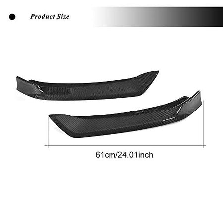 Levante CF Front Splitters, fits Maserati Levante Base S 2016-2018