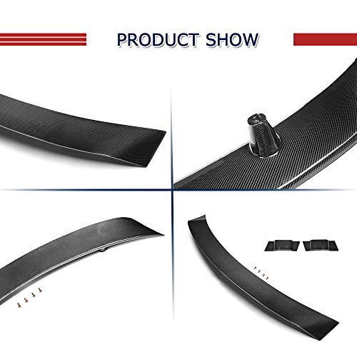 R8 Carbon Fiber Rear Trunk Spoiler for Audi R8 V8 V10 2008-2015 2-Door