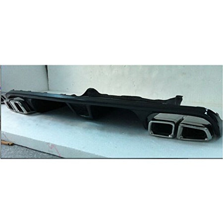 Carbon Fiber Rear Diffuser and Exhaust Tips fits Mercedes 2009-2012