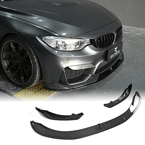 Carbon Fiber from Bumper Lip for BMW F80 M3 Sedan F82 F83 M4 2014-2018