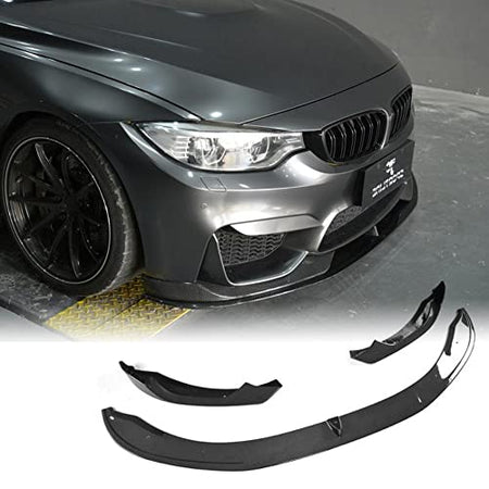 Carbon Fiber from Bumper Lip for BMW F80 M3 Sedan F82 F83 M4 2014-2018