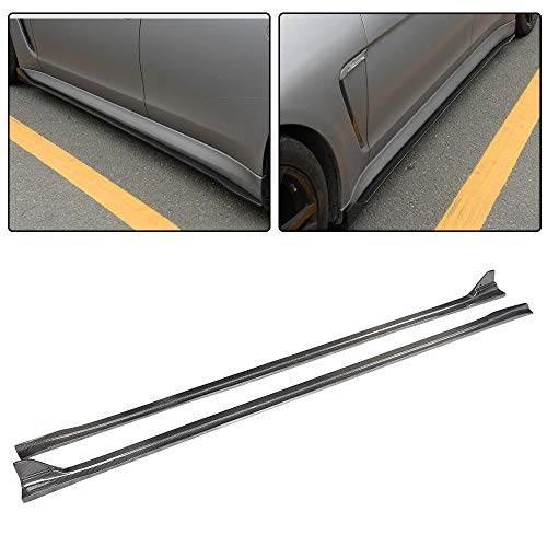 for Porsche Panamera All Models 2010-2013 Carbon Fiber Side Skirts