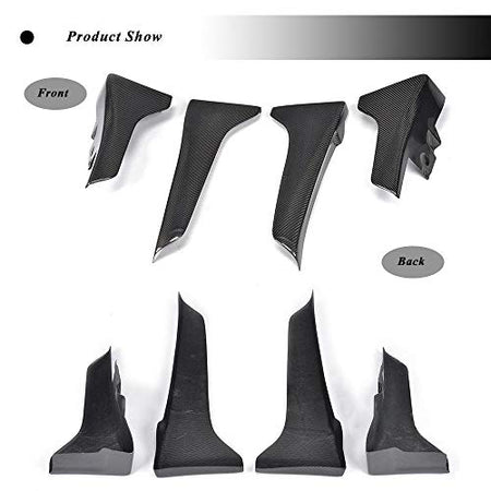 Carbon Fiber Mud Flaps Splash Guard for Infiniti Q50 Q50S 2014-2017