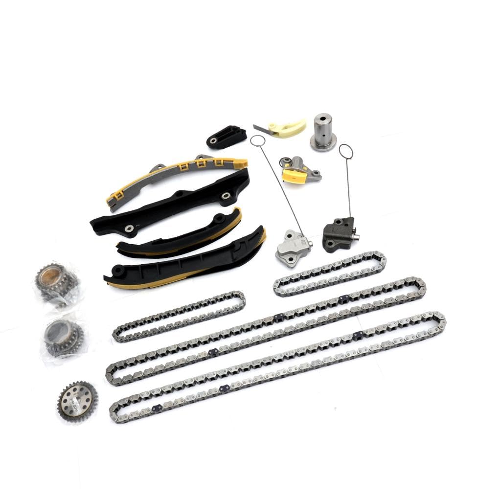 3.6L Timing Chain Kit with Tensioner Kit for Chrysler 300 2011-2015 for Jeep Cherokee Wrangler for Dodge Charger, Grand Carav