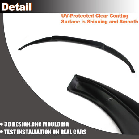Gloss Black Front Lip for BMW 6 Series M6 2013-2018 F06 Gran Coupe F12 Convertible F13 Coupe, Fiberglass,Lightweight, Sporty 