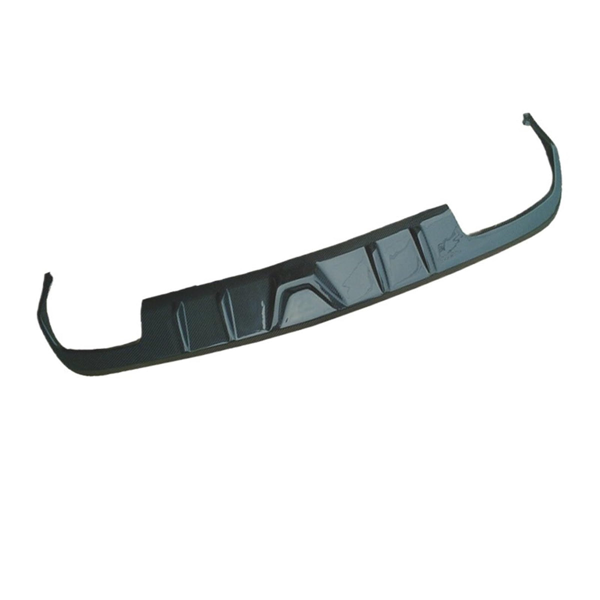 Carbon Fiber Rear Diffuser and Exhaust Tips fits Mercedes 2009-2012