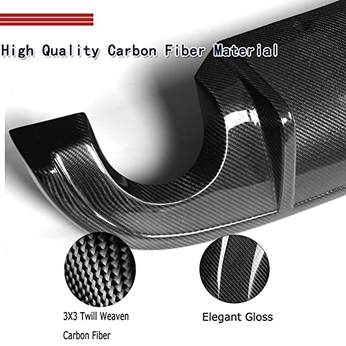 Carbon Fiber Rear Diffuser for Infiniti Q50 2014-2017 Rear Lower