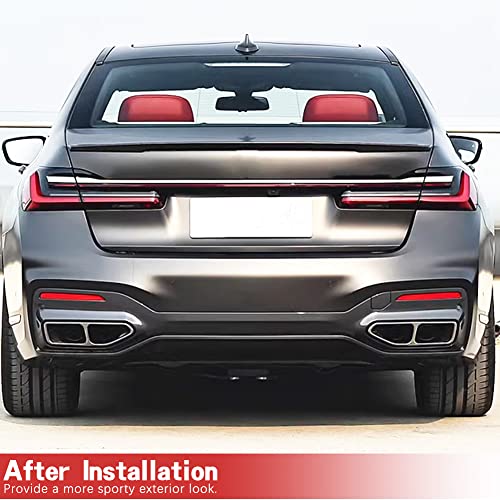 Trunk Spoiler for BMW 7 Series G11 G12 740i 750i Sedan 2016-2022 Rear