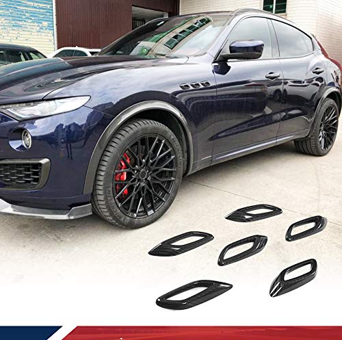 Carbon Fiber Side Bumper Vent Trim for Maserati Levante 2016-2020