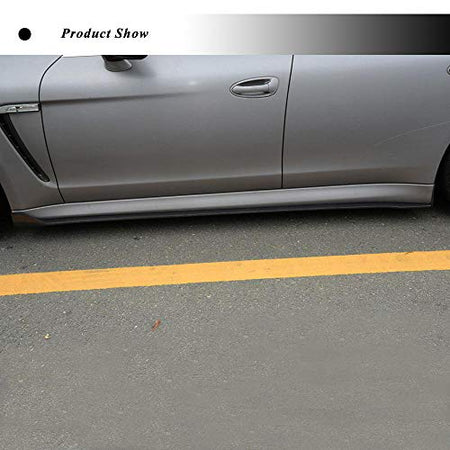 for Porsche Panamera All Models 2010-2013 Carbon Fiber Side Skirts