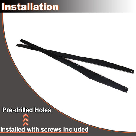 Gloss Black Side Skirts for Mercedes-Benz CLS Class C257 CLS400 CLS550 CLS63 AMG Sedan 4-Door 2018-2019Under Door Rocker Pane