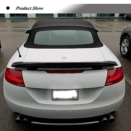 Rear Spoiler Compatible for Audi Mk2 TT 8J TTS 2-Door 2008-2014 Carbon