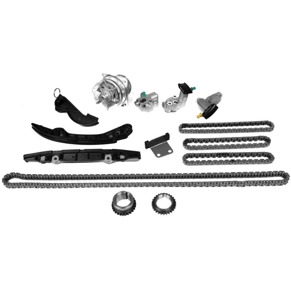 Timing Chain Kit Compatible with Nissan Pathfinder 2017-2020 Fits for Infiniti QX60 Replaces 13028-6KA0A 15041-6KA0A, 3.5L V6