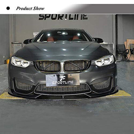 Carbon Fiber from Bumper Lip for BMW F80 M3 Sedan F82 F83 M4 2014-2018