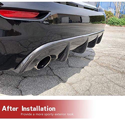 Carbon Fiber Rear Diffuser for Infiniti Q50 2014-2017 Rear Lower