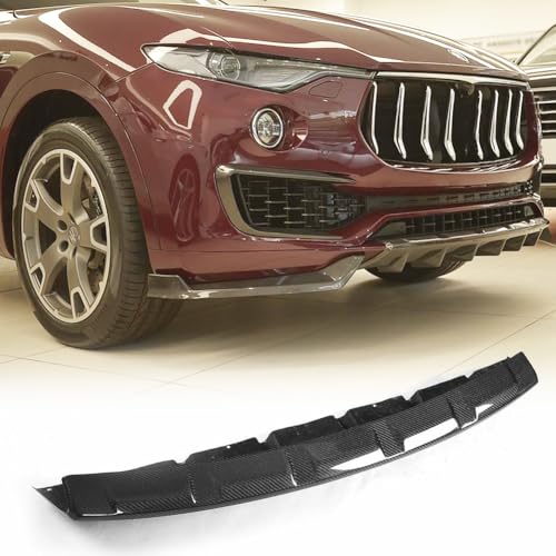 Levante CF Front Lip, fits Maserati Levante Base S Sport 2016-2018