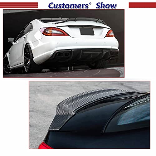 Carbon Fiber Trunk Spoiler for Mercedes Benz CLS Class W218 2012-2018