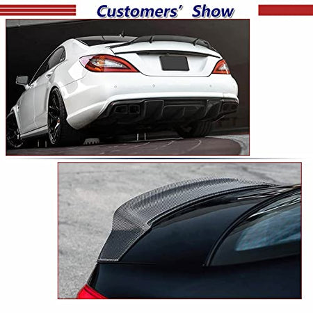 Carbon Fiber Trunk Spoiler for Mercedes Benz CLS Class W218 2012-2018