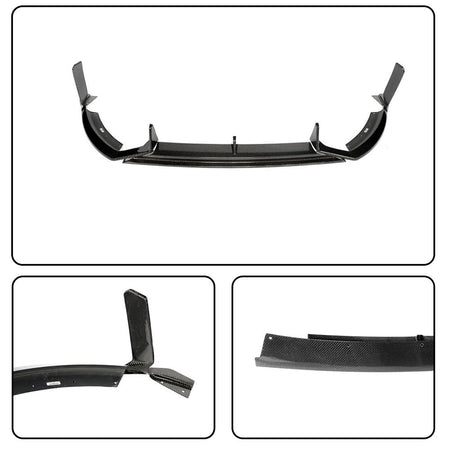 Carbon Fiber Front Bumper Lip for Toyota GR86 &for Subaru BRZ 2022-2024 | Abrasion-Resistant Robust Lip Body Kit Bumper Split