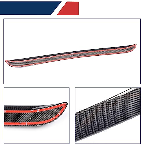 ahacarbon ML-XM159 Rear Roof Window Spoiler Wing Lip Carbon Fiber