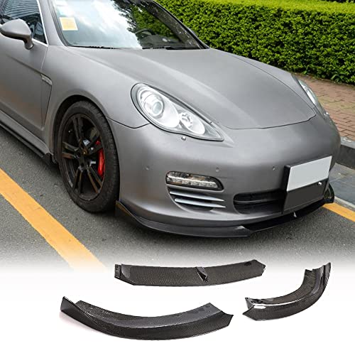 Carbon Fiber Front Bumper Lip for Porsche Panamera S 4 4S 2010-2013