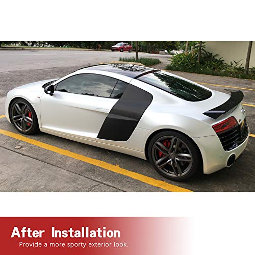 R8 Carbon Fiber Rear Trunk Spoiler for Audi R8 V8 V10 2008-2015 2-Door