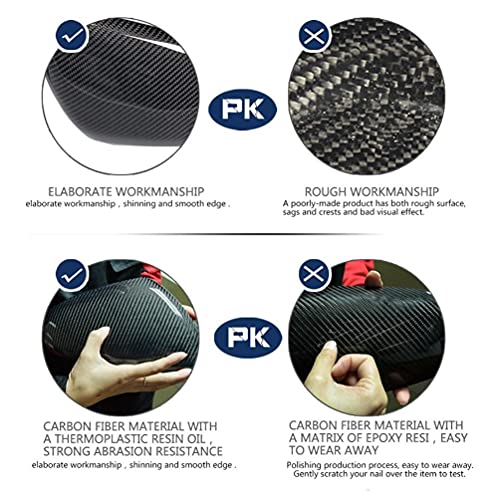 Carbon Fiber Car Mirror Covers for Volkswagen VW Golf 4 IV 1997-2004
