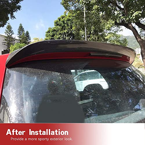 VW Golf 5 MK5 Carbon Fiber Rear Roof Spoiler 2005-2009