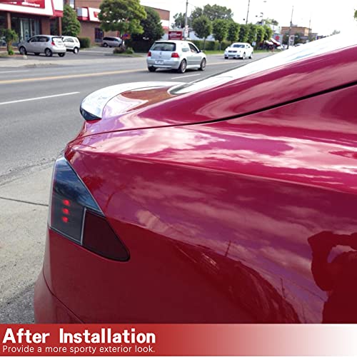 Tesla Model S Carbon Fiber Rear Trunk Spoiler 2012-2025