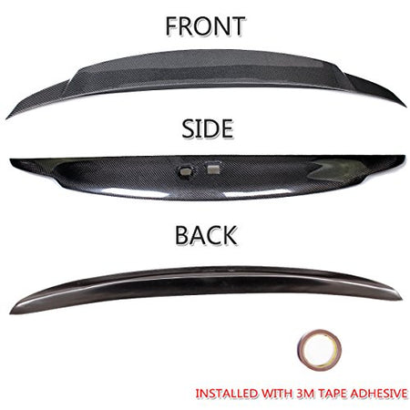 Carbon Fiber Trunk Spoiler for Infiniti G35 G25 G37 Q40 2007-2015