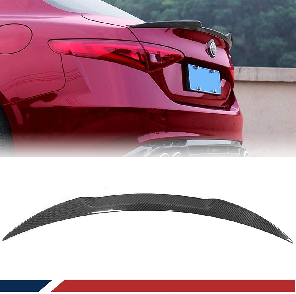Rear Spoiler for Alfa Romeo Giulia Sedan 2015-2025 Rear Rear Spoiler