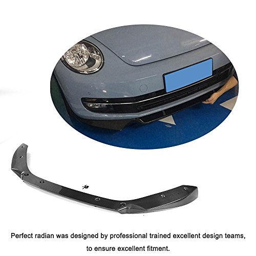 Carbon Fiber Front Bumper Lip fits Volkswagen VW Beetle 2012-2016