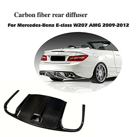 Carbon Fiber Rear Diffuser and Exhaust Tips fits Mercedes 2009-2012