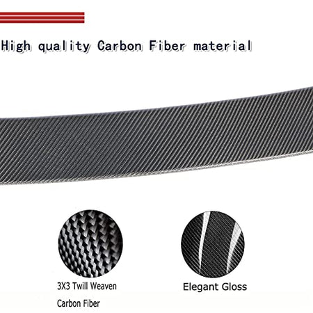MK6 Carbon Fiber Roof Spoiler for Volkswagen VW Golf 6 VI 2010-2013