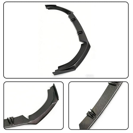 Carbon Fiber Front Lip for Audi RS7 Hatchback 4-Door 2017 Bumper Air Dam Lower Chin Splitter Protection Body Kit