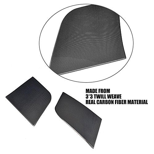 Carbon Fiber Rear Hood Fender Side Door Scoops for Audi TT 2015-2017