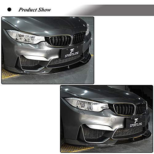 Carbon Fiber from Bumper Lip for BMW F80 M3 Sedan F82 F83 M4 2014-2018