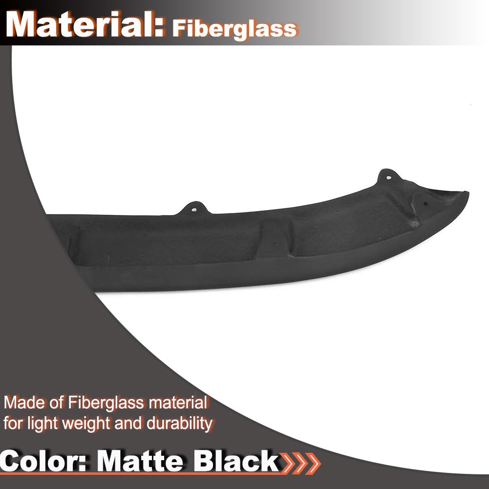 MK6 Front Bumper Lip Fits for Volkswagen VW Golf 6 VI MK6 GTI 2010-2013 Fiberglass Air Chin Spoiler Body Kit Exterior Accesso