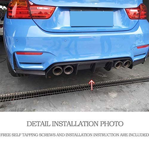 Carbon Fiber Rear Diffuser Lip fits BMW 3 Series F80 M3 2014-2019