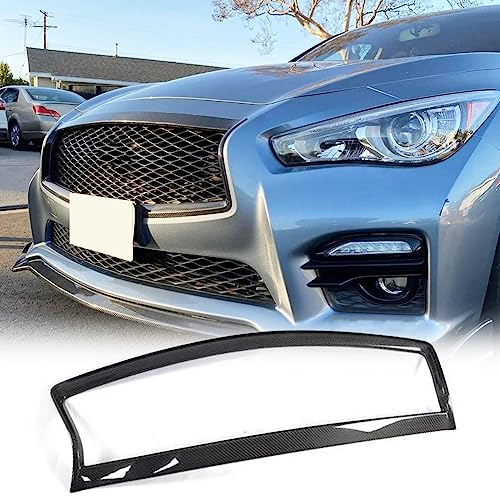 Carbon Fiber Grille for Infiniti Q50 Sedan 4-Door 2013-2017 Carbon