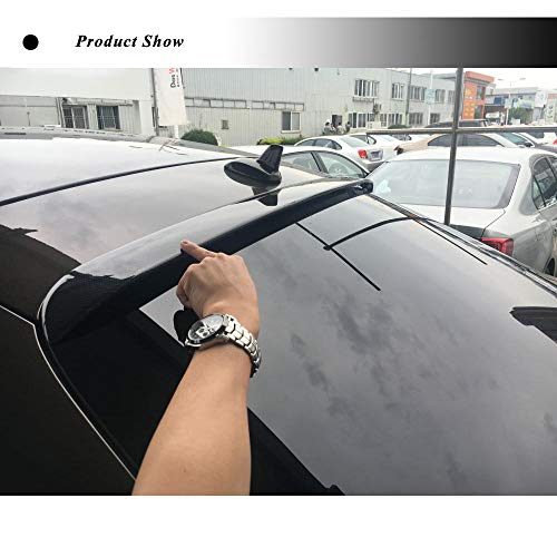 Carbon Fiber Rear Roof Spoiler && Rear Trunk Spoiler for 2015-2018
