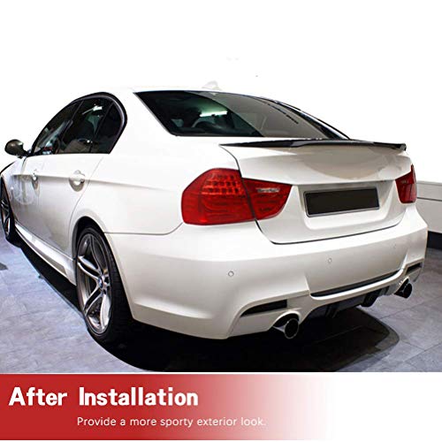 BMW E90 3 Series Carbon Fiber Rear Trunk Spoiler 2005-2012
