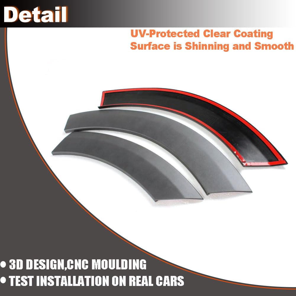 Gray Color Wheel Arch Flares for Audi Q5 Standard SUV 2009-2016 ABS Mouding Fender Cover Trims Factory Outlet (Not for Sline)